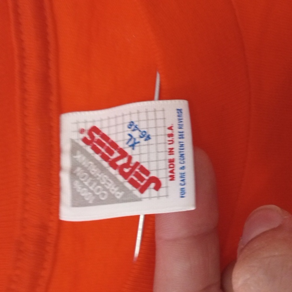 Y2K Reese's Orange Graphic T-Shirt - Picture 3 of 4